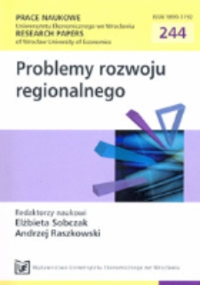 Struktura pomocy publicznej dla przedsiębiorców w Polsce w latach 2006-2009