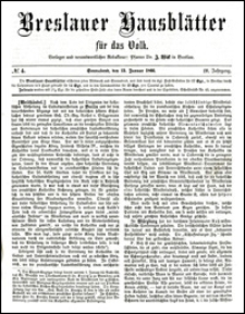 Breslauer Hausblätter für das Volk. Jg. 4, Nr. 4 (1866)
