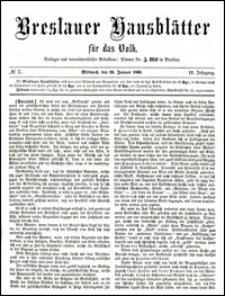 Breslauer Hausblätter für das Volk. Jg. 4, Nr. 7 (1866)