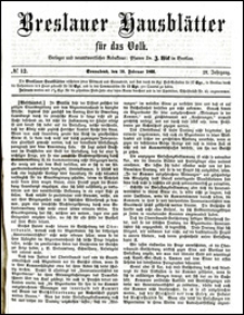Breslauer Hausblätter für das Volk. Jg. 4, Nr. 12 (1866)