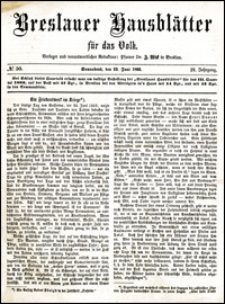 Breslauer Hausblätter für das Volk. Jg. 4, Nr. 50 (1866)