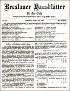 Breslauer Hausblätter für das Volk. Jg. 4, Nr. 52 (1866)