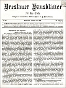 Breslauer Hausblätter für das Volk. Jg. 4, Nr. 60 (1866)