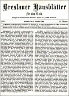 Breslauer Hausblätter für das Volk. Jg. 4, Nr. 97 (1866)