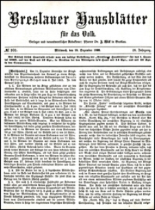 Breslauer Hausblätter für das Volk. Jg. 4, Nr. 101 (1866)
