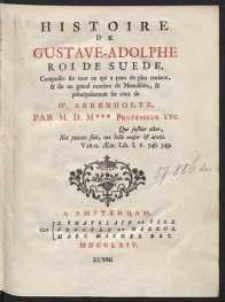 Histoire De Gustave-Adolphe, Roi De Suede […]