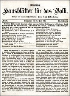 Breslauer Hausblätter für das Volk. Jg. 3, Nr. 50 (1865)