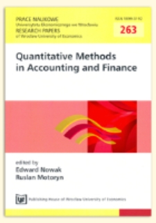 An application of statistical methods in financial statements auditing