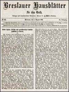 Breslauer Hausblätter für das Volk. Jg. 6, Nr. 66 (1868)