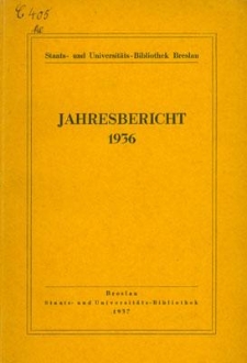 Jahresbericht. 1936