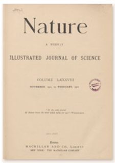 Nature : a Weekly Illustrated Journal of Science. Volume 88, 1911 December 28, [No. 2200]