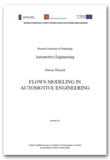 Flows modeling in automotive engineering