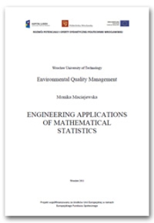 Engineering applications of mathematical statistics