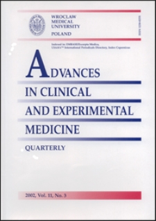 Advances in Clinical and Experimental Medicine, Vol. 21, 2012, nr 6