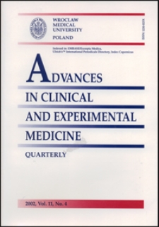 Advances in Clinical and Experimental Medicine, Vol. 11, 2002, nr 4
