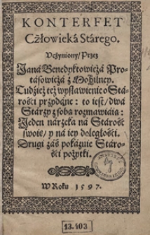 Konterfekt człowieka starego