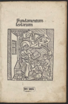 Fundamentum scholarium