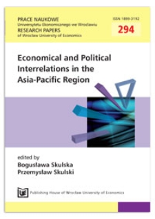 Cooperation in Asia-Pacific Region – effects of division of labour
