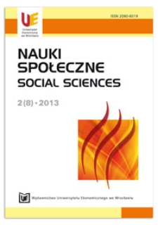 Przyczyny rozwoju spółdzielczości socjalnej na Dolnym Śląsku w latach 2006-2012