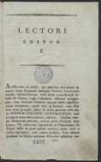 Ianociana Sive Clarorum Atque Illustrium Poloniae Auctorum Maecenatumque Memoriae Miscellae. Vol. 3