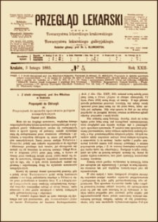 Przyczynek do sposobu operowania polipów nosopołykowych, Przegląd Lekarski, 1883, R. 22, nr 5, s. 53-55