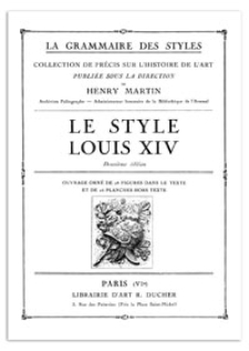 Le style Louis XIV