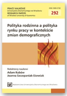 Wybrane charakterystyki zatrudnienia i bezrobociade terminantami przestrzennego zróżnicowania płodności w Polsce