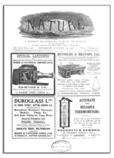Nature : a Weekly Illustrated Journal of Science. Volume 102, 1918 October 24, [No. 2556]