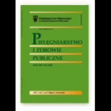 Pielęgniarstwo i Zdrowie Publiczne = Nursing and Public Health, 2013, Vol. 3, nr 1