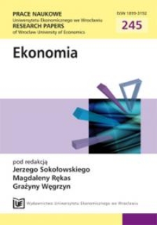 Taksonomiczne ujęcie sytuacji makroekonomicznej państw Unii Europejskiej w latach 2001, 2005 I 2009