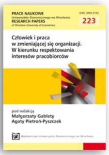 Kultura organizacyjna przedsiębiorstw informatycznych w Polsce