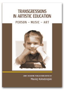 Transgressions in artistic education. Person - music - art