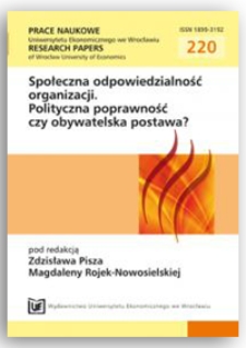 Społeczna odpowiedzialność organizacji według 100 największych firm Europy Środkowo-Wschodniej