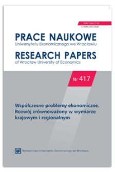 Procesy polaryzacji w polskiej przestrzeni gospodarczej