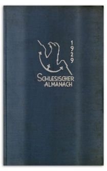 Schlesischer Almanach 1929