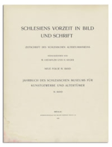 Jahrbuch des schlesischen Museums für Kunstgewerbe und Altertümer. 4. Bd.