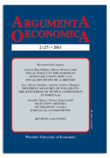 Different measures of volatility: the hypothesis of output composition in Portugal