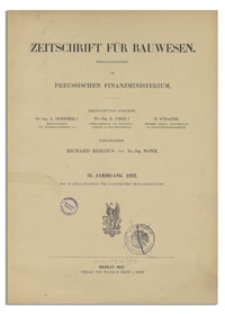 Zeitschrift für Bauwesen, Jr. 72, 1922, H. 10-12