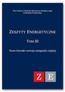 Zeszyty Energetyczne. T. 3, Nowe kierunki rozwoju energetyki cieplnej