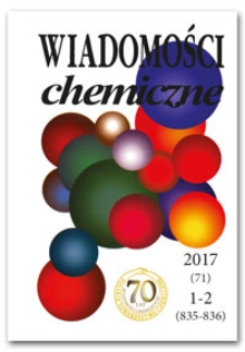 Wiadomości Chemiczne, Vol. 71, 2017, nr 1-2 (835-836)