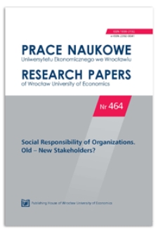 Social responsibility of organization towards new and radical market actors