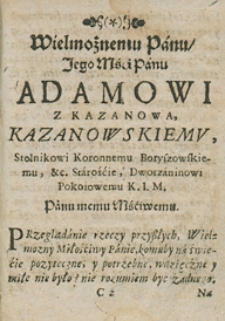 Kalendarz świąt rocznych na rok 1634 Grzego Lemki