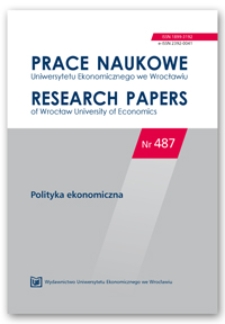 Spis treści [Prace Naukowe Uniwersytetu Ekonomicznego we Wrocławiu = Research Papers of Wrocław University of Economics; 2017; Nr 487]