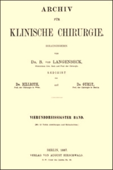 Zur operativen Behandlung des Empyems der Highmorsh&ouml;hle, Archiv f&uuml;r Klinische Chirurgie, 1887, Bd. 34, S. 626-634