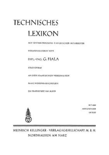 Technisches lexikon