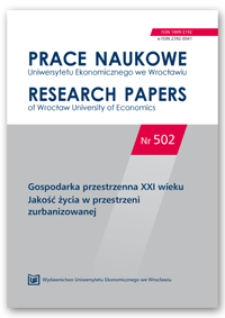 Spis treści [Prace Naukowe Uniwersytetu Ekonomicznego we Wrocławiu = Research Papers of Wrocław University of Economics; 2018; Nr 502]