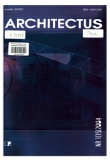 Spis treści [Architectus : Pismo Wydziału Architektury Politechniki Wrocławskiej, 2004, nr 1 (15)]