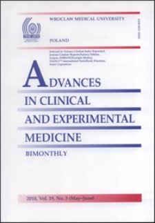 Advances in Clinical and Experimental Medicine, Vol. 19, 2010, nr 3