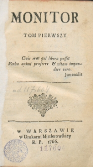 Monitor. R.1766 Nr 1