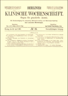 Ueber Thymusfütterung bei Kropf und Basedow'scher Krankheit, Berliner Klinische Wochenschrift, 1895, Jg. 32, S. 342-346